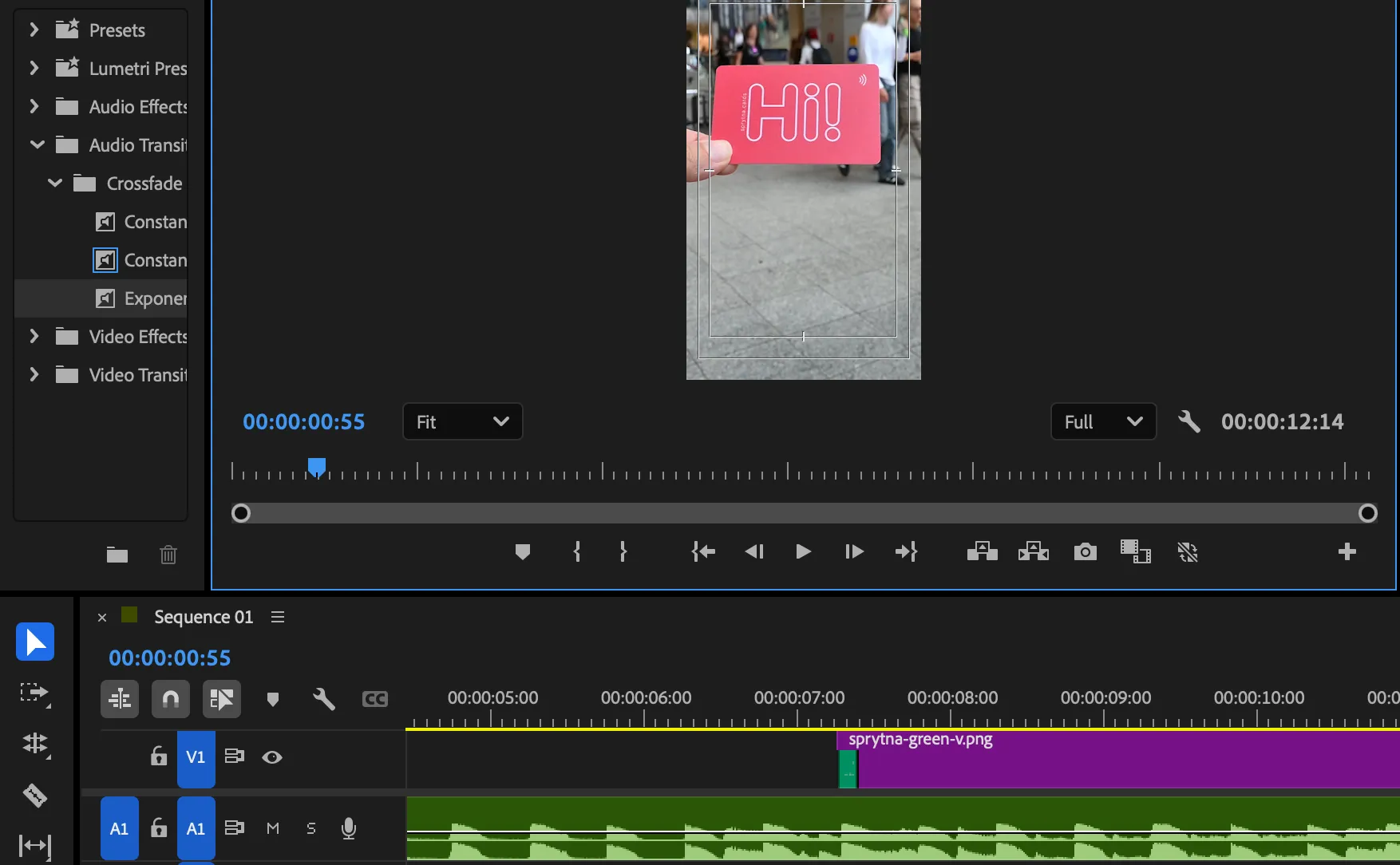 Learning Adobe Premiere