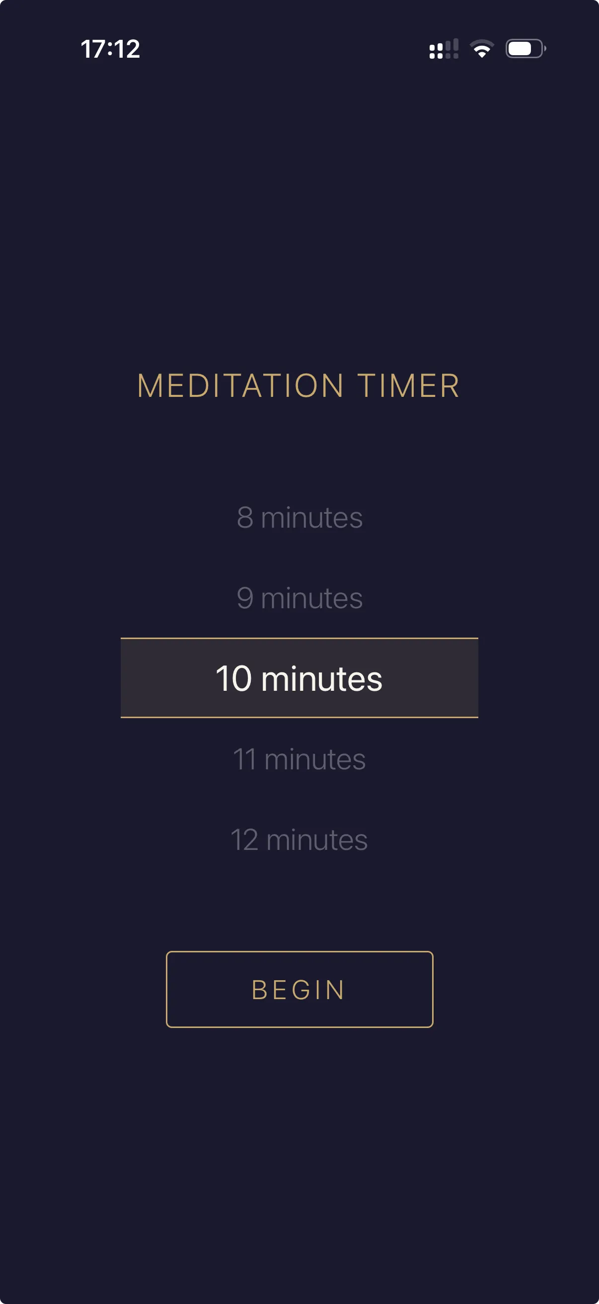 meditation app