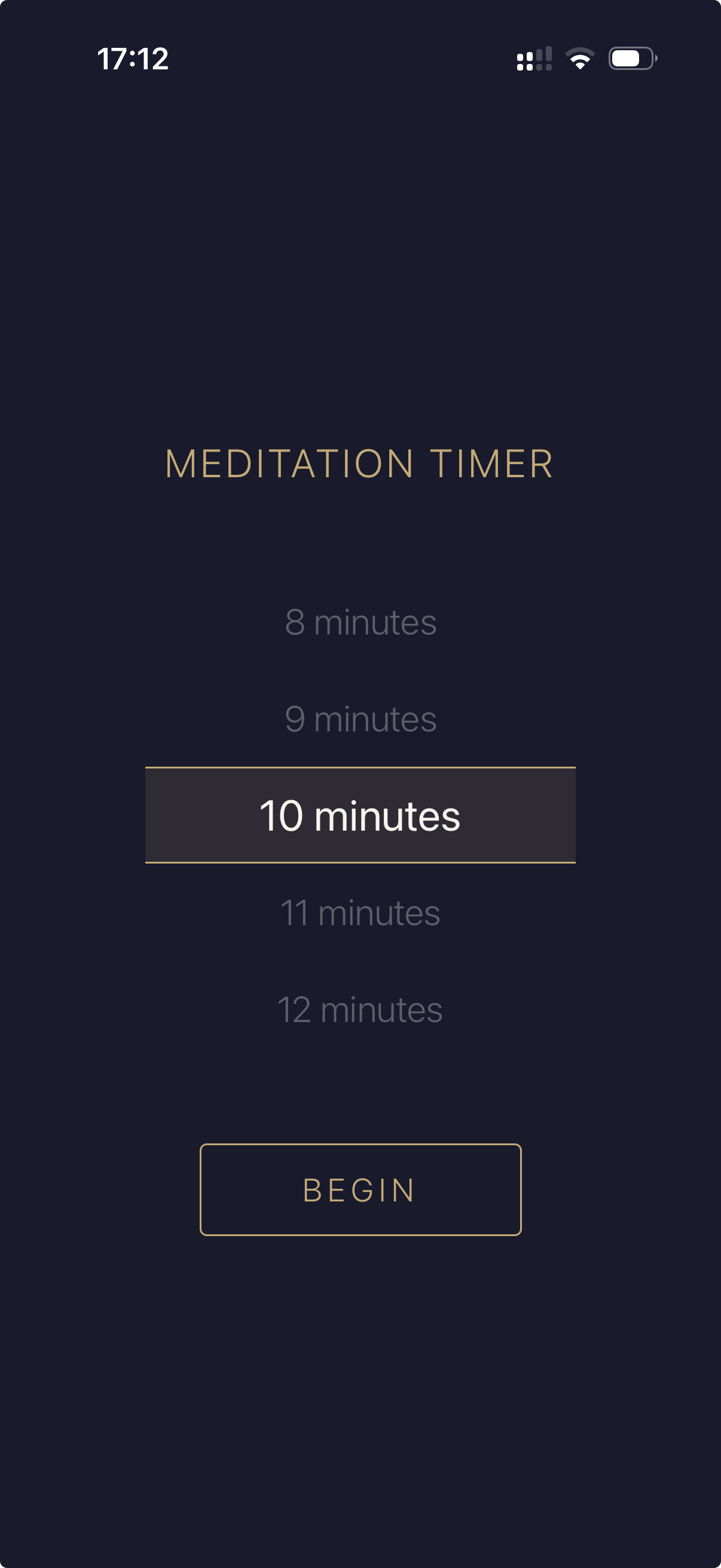 meditation app