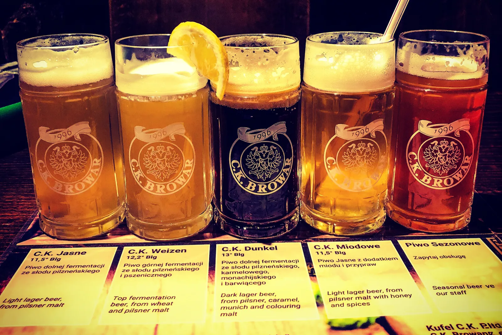 A flight from C.K. Brower, Krakow